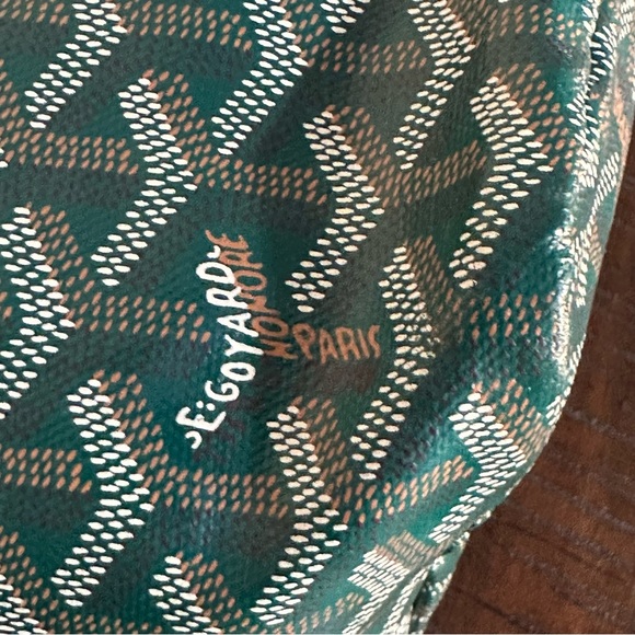 GOYARD Saint Louis PM Tote Bag Green - Picture 10 of 13